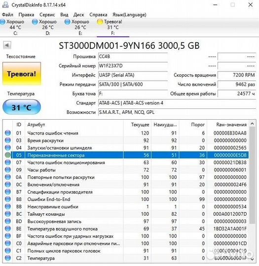 Жесткий диск Seagate 3 Tb
