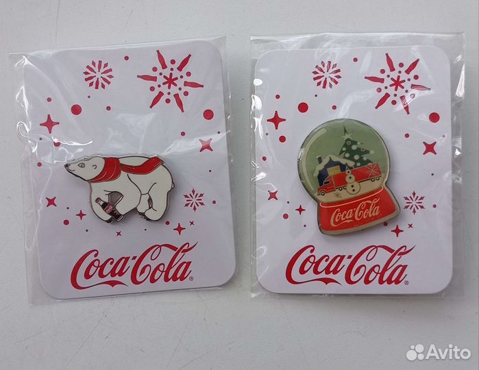 Значки coca cola