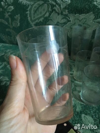 Стаканы СССР тонкое стекло