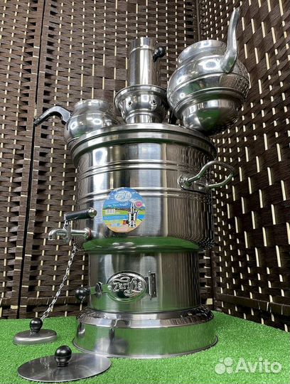 Турецкий самовар на дровах