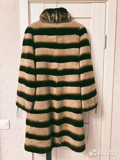 Шуба из кролика рекс 48