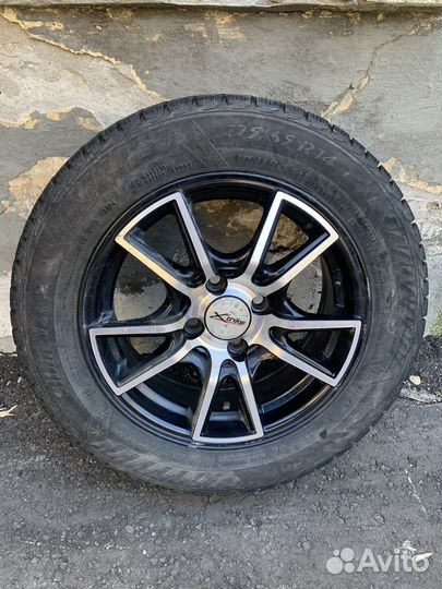Литые диски r14 4x98 на зимней резине
