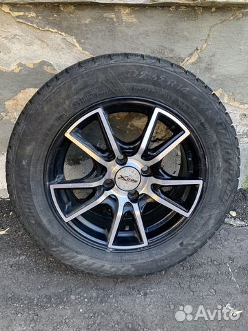 Литые диски r14 4x98 на зимней резине