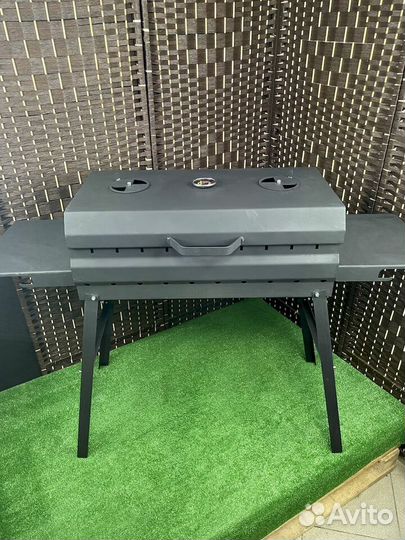 Мангал гриль коптильня