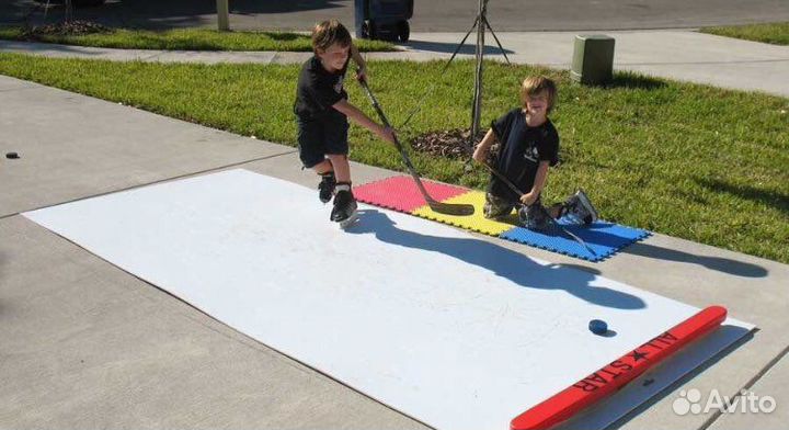 Искусственный лед для хоккея шайба дриблинга