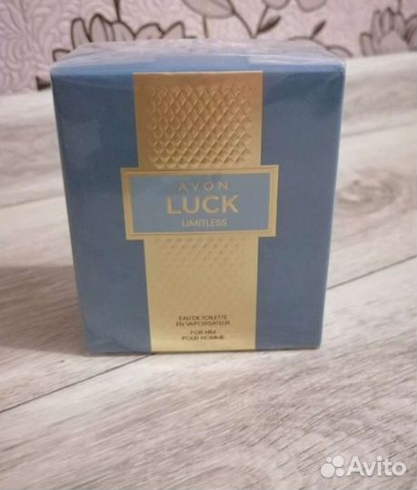 Мужская туалетная вода avon luck limitless