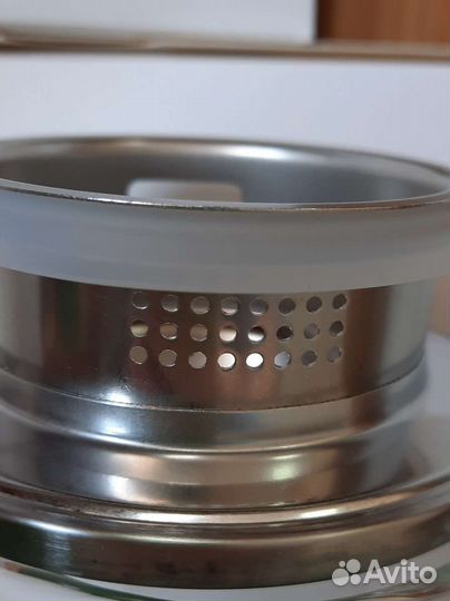 Кувшин стеклянный с крышкой