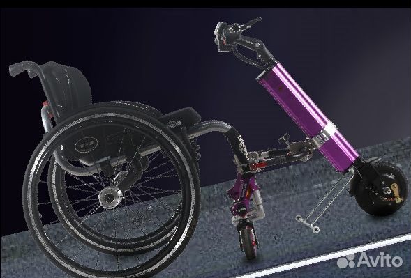 Продается электроприставка для инвалидной коляски