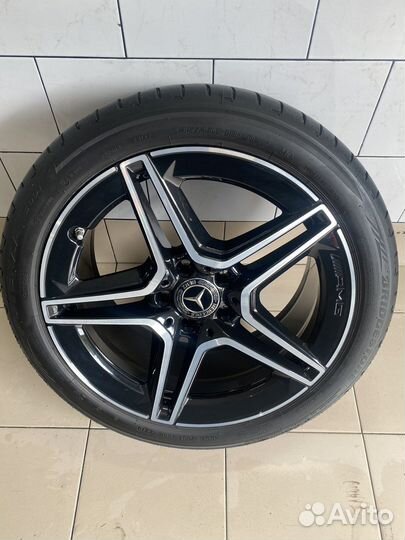 Колеса на mercedes r18 amg разноширокие
