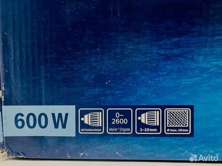 Сетевая безударная дрель Bosch GBM 10 RE