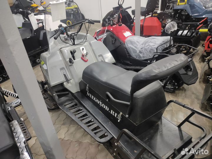 Снегоход с пробегом Бурлак Азимут 20