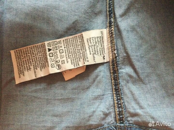 Рубашка джинсовая Mayoral для мальчика 122(7лет)