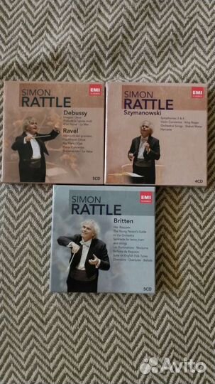 CD Britten, Debussy,Ravel- Simon Rattle