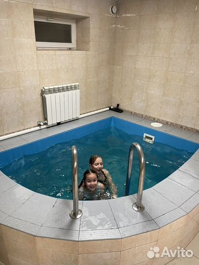 Беседка Баня на дровах с тепл. и хол. бассейнами