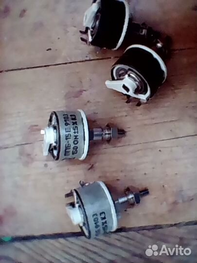 Резисторы переменные отечественные