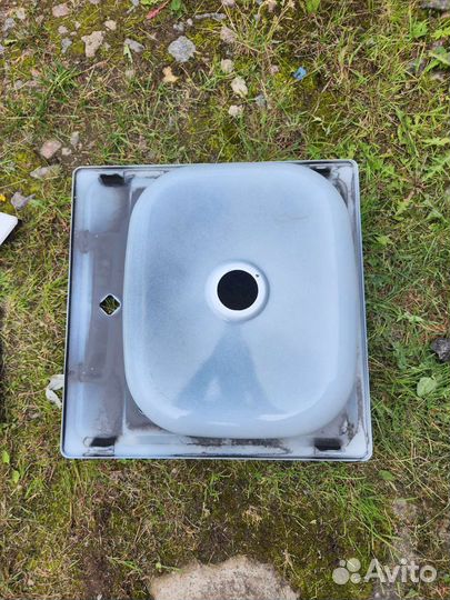 Мойка стальная эмалированная 500х500