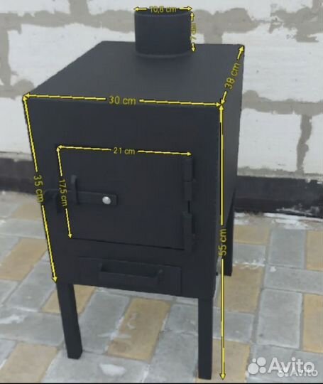 Печь буржуйка