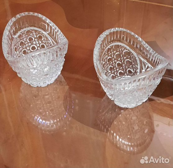 Хрустальные вазочки