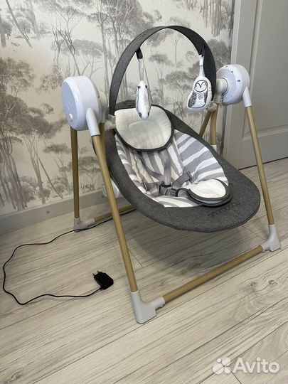 Детские электронные качели