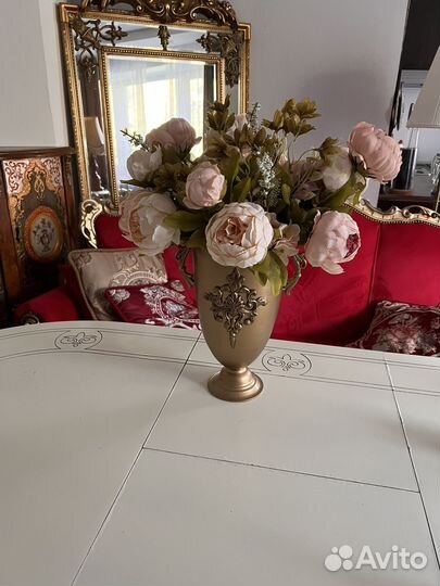 Букет с вазой