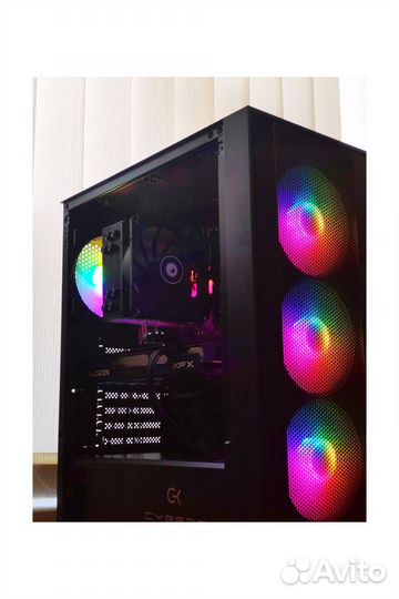 Игровой пк RX 6600XT, Ryzen 5 2600X, 16GB, SSD 480