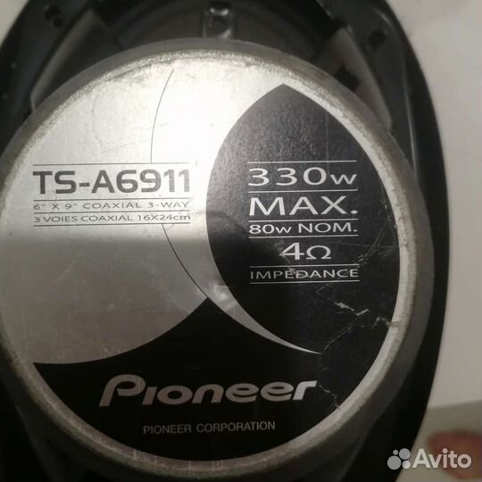 Автомобильные колонки pioneer