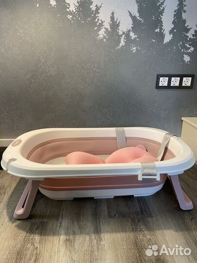 Детская ванночка WiMi с матрасиком