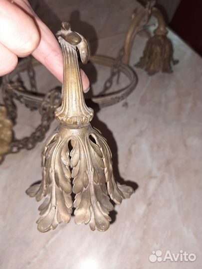 Люстра старинная
