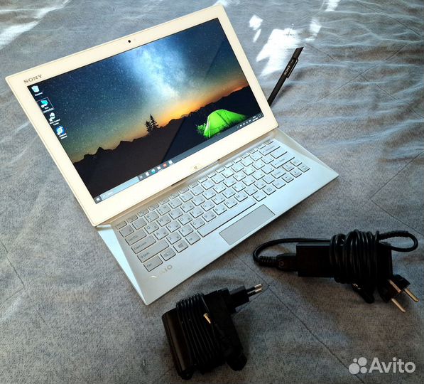 Ультрабук-планшет c 4G Sony vaio Duo 13 SVD1321m2r