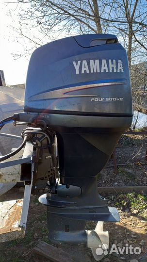 Лодочный мотор Yamaha 80л.с. четырёхтактный