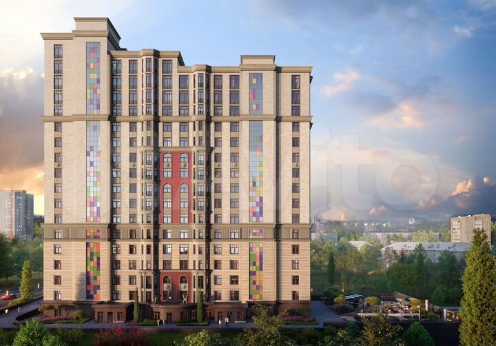 2-к. квартира, 81 м², 15/15 эт.