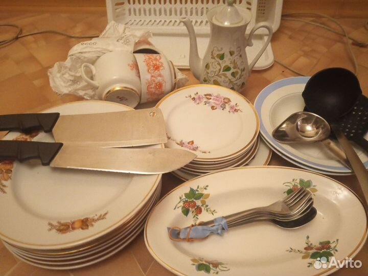 Посуда разная