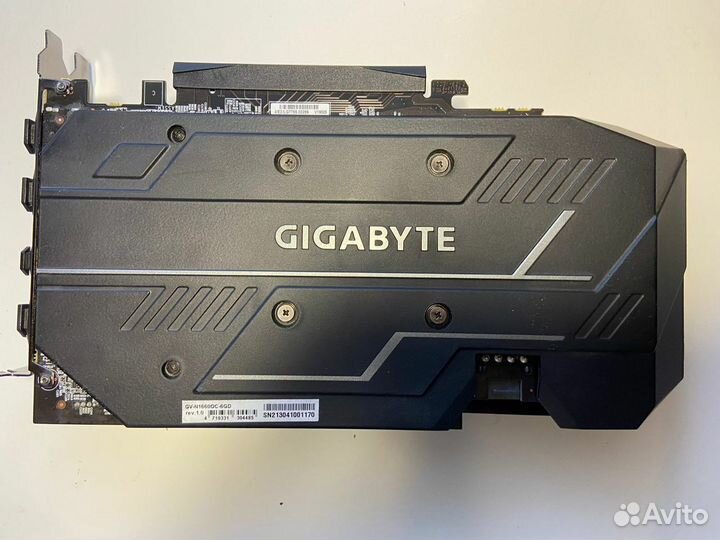 Видеокарта gigabyte GeForce GTX 1660 ос 6 GD