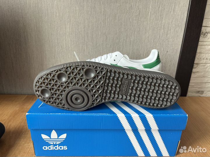 Кроссовки Adidas samba OG green