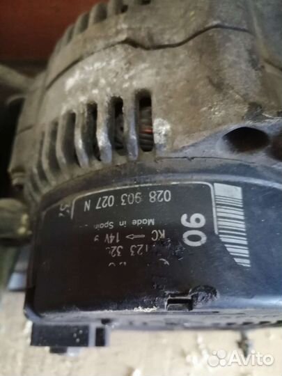 Генератор 90 А. Фольксваген лт