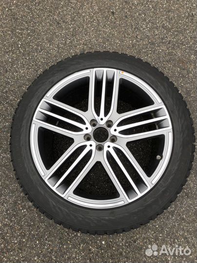 Разноширокие колеса (зима) на Mercedes GLS R21