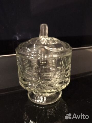Вазочка на ножке (сахарница) винтаж 60 х г