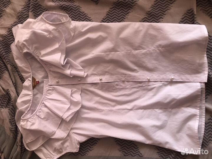 Блузки школьные повседневные