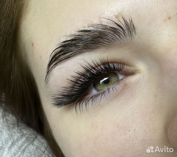 Наращивание ресниц/брови