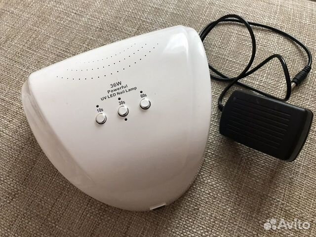 Лампа LED quick для ногтей плюс аксессуары