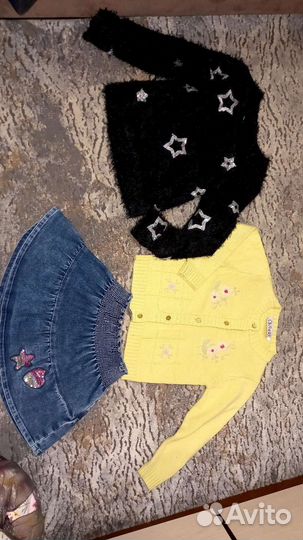 Вещи пакетом для девочки 110р-116р