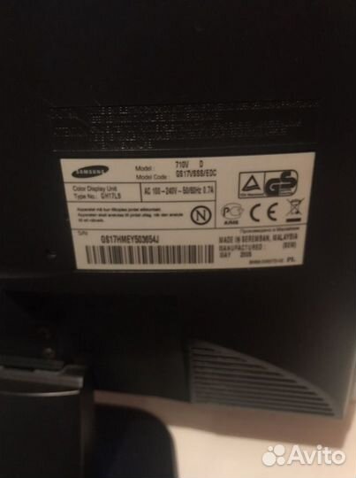 Монитор на запчасти