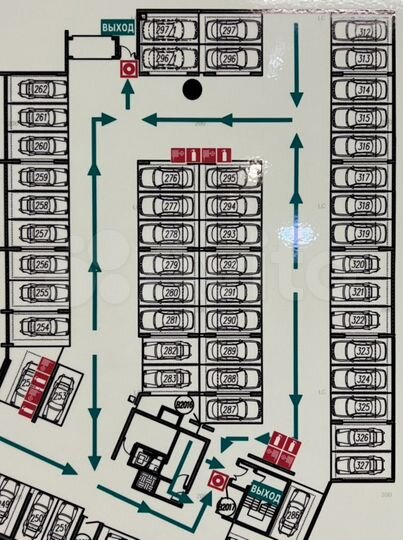 Машиноместо, 16 м²