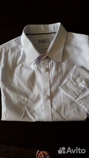 Рубашка школьная для мальчика 122 128