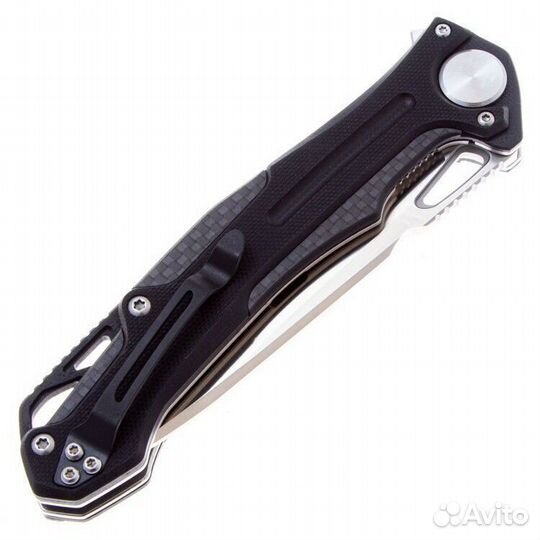 Нож складной Нокс Фантом сталь D2 рукоять BlackG10