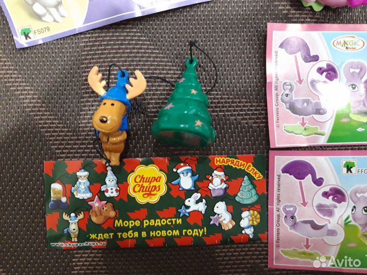 Разные игрушки из Киндера