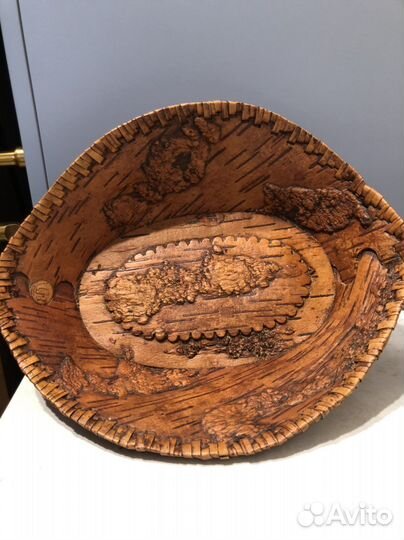 Хлебница ручной работы