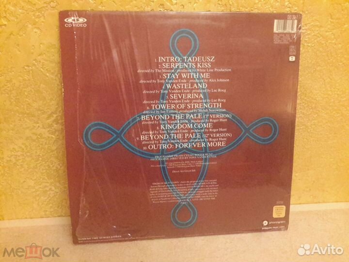 CD Video Mission - From Dusk To Dawn 1988 UK