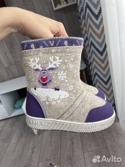 Зимние ботинки 25,26