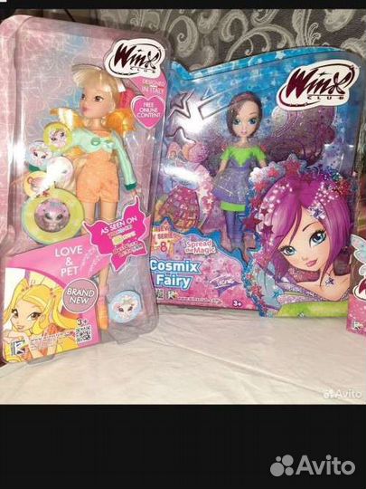 Winx кукла Magical glamour винкс космикс love pet